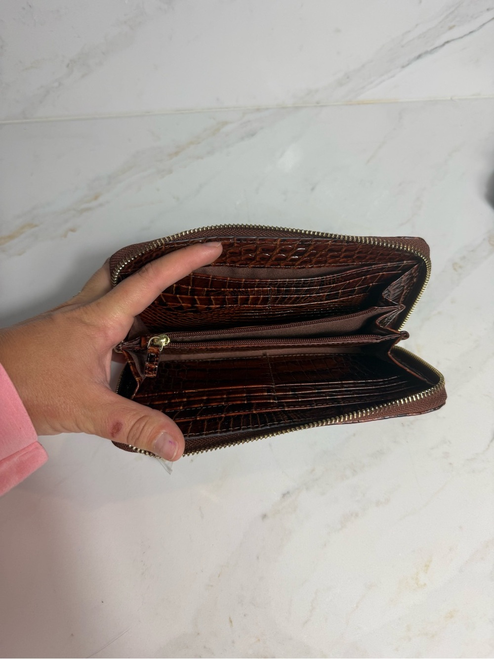 Brahmin Suri Wallet Pecan Melbourne - Picture 9 of 9